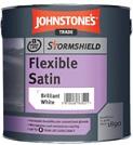 Johnstones Stormshield Flexible Satin B/White