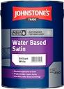 Johnstones Aqua Water Based Satin B/White
